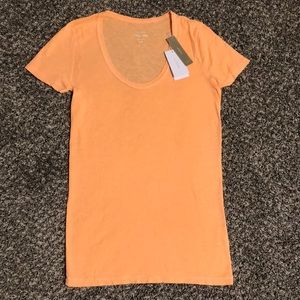 Bright Orange J. Crew T-Shirt